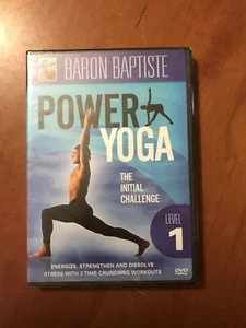 Baron BaptistePower Yoga- The Initial Challenge level 1 DVD New/ Sealed - Picture 1 of 1
