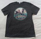 T-shirt z grafiką Little Big Town The Breaker World Tour 2017 szary unisex XL