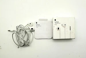 Original OEM Apple Earpods mit 3,5mm Kopfhörer Stecker + Lautstärkeregler Fernbedienung Mikrofon - Bild 1 von 1