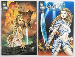 Fathom: Kiani (Michael Turner's) 2 Comic lot # 0 VF 8.0 + 1 VF- 7.5 Aspen Comics - Picture 1 of 2