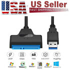 SATA Converte,USB3.0 to SATA Adapter Cable for 2.5" SSD HDD Drives Data Transfer