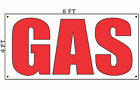 Gas Banner Sign 4x8