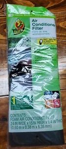 Duck Window AC Foam Replacement Filter 24x15x1/4 Washable Reusable Cut to Size - Picture 1 of 2