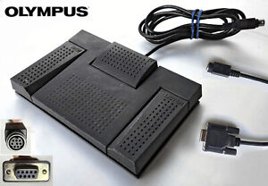 Olympus RS28 Fußschalter Fußpedal für Diktiergeräte incl. RS232 Adapter