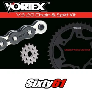 Suzuki GSXR 1000 Chain Sprocket Kit 2001-2005 2006 Vortex 520 16-44T Steel Black - Picture 1 of 1