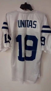 Reebok NFL Jersey Baltimore Colts Johnny Unitas White sz 2X - Picture 1 of 2
