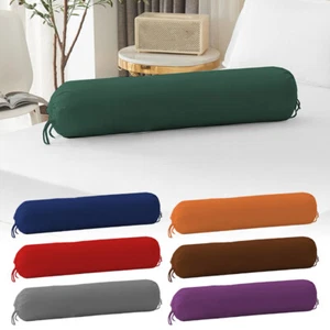 Funda de almohada ortopédica suave redonda de 35x106 cm de largo - Imagen 1 de 23