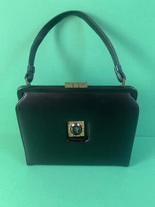 Black Vintage Handbag - Picture 1 of 9