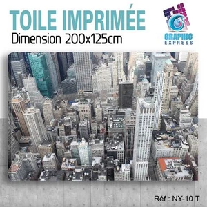 200x125cm Lienzo Estampado Cuadro Moderno Decoración Mural - New York - NY-10T - Bild 1 von 2