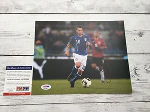 Sebastian Giovinco signiert Italien Italien 8x10 Foto PSA/DNA COA handsigniert c - Bild 1 von 1