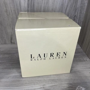 Set of 4 Ralph Lauren Crystal ARGYLE Highball Glasses 14 oz, 6 1/4” Tall - Picture 1 of 7