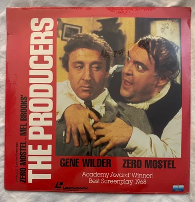 THE PRODUCERS Mel Brooks Zero Mostel Gene Wilder Laserdisc unopened NR ! - Image 1 of 3