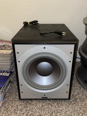 VINTAGE INFINITY PS210 HOME THEATER 10” SUB SPEAKER | RARE & GREAT QUALITY - Image 1 of 3
