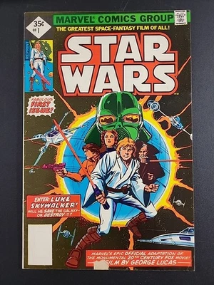 Star Wars #1  VG  Whitman Multipack Reprint Variant  Marvel Comics 1977 - Image 1 of 3