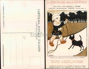GIORNALE IL GIORNALINO DELLA DOMENICA FIRENZE-AUTORE VAMBA BERTELLI-D3-136 - Picture 1 of 1