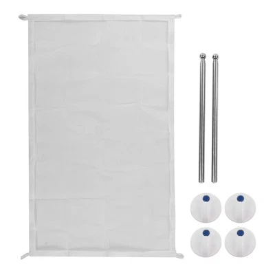 Dog Fence Indoor Isolation Gate Portable Safety Foldable Retractable Stair D BST - Image 1 of 4