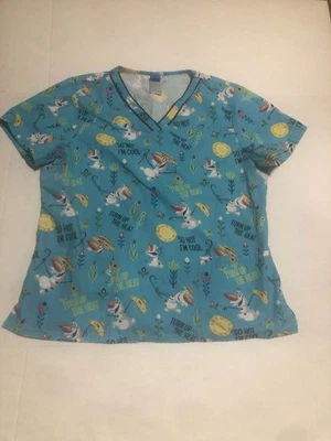 Disney Frozen Olaf Turn Up The Heat & So Hot I'm Cool Women's  Large - Image 1 of 4
