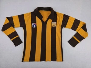 Vintage 90s Hawthorn Hawks Knitted Acrylic AFL Sekem Footy Jumper Child - Bild 1 von 10
