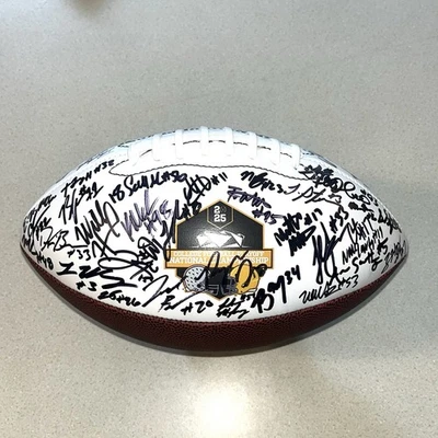 2024-2025 EQUIPO OHIO STATE BUCKEYES firmado autografiado CAMPEONES NACIONALES DE FÚTBOL ' Foto 1 de 4