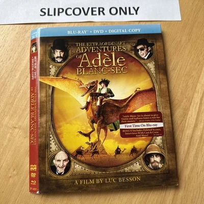 (SLIPCOVER ONLY) The Extraordinary Adventures of Adèle Blanc-Sec (Blu-Ray, 2010) - Image 1 of 4