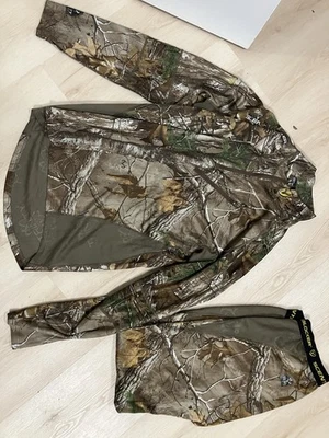 Scent Blocker NTS Pants And 1/4 Zip Large Realtree - Image 1 of 4