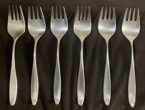 Handtuch Lauffer DESIGN 2er Set mit 6 Salatgabeln Edelstahl Besteck wie abgebildet!! (M) - Bild 1 von 5