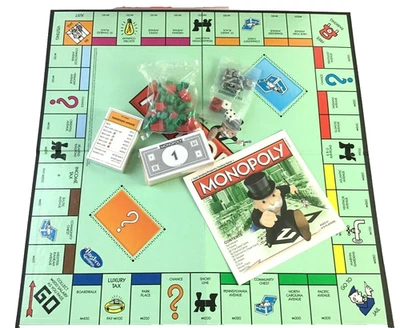 Hasbro Monopoly Board Game Fast - Dealing Property Trading Game - New Open Box - Image 1 of 4