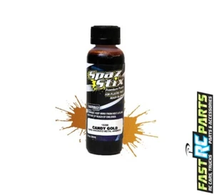 Spaz Stix Candy Gold Airbrush Ready Paint 2oz Bottle SZX15200 - Picture 1 of 1