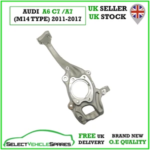 NEW AUDI A6 C7 / A7 4G DRIVERS FRONT RIGHT WHEEL HUB STEERING KNUCKLE 2011-2017 - Picture 1 of 6