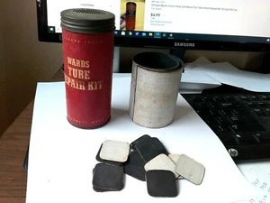 Vintage Wards Tube Repair Kit With Patches old bikes or cars - Picture 1 of 6