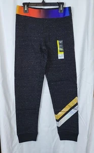 Avia Athletic Works NWT Girls Retro Inspired Gray Fleece Lined Joggers Size L... - Picture 1 of 6