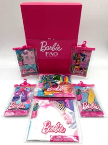 *NEW* Collector Barbie Curvy FAO Schwarz With 6 Outfits Included - Picture 1 of 5