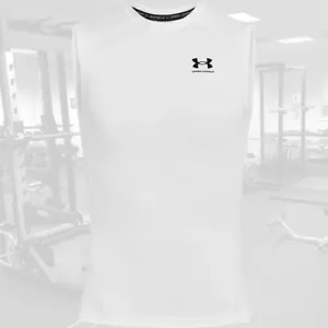 Under Armour Men's UA HeatGear Compression Shirt, Sleeveless, Tank Top 1361522 - Picture 1 of 15