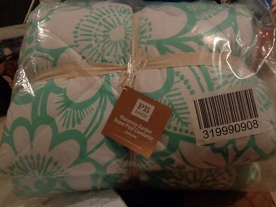 Edredón Pottery Barn Teen Blooming Garden XL doble piscina nuevo Foto 1 de 2