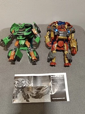 Transformers Revenge Of The Fallen Deluxe Tuner Mudflap & Skids Hasbro Used - Image 1 of 4