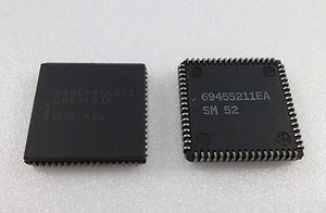 IC Microcontroller, INTEL N80c196KB12 PLCC-68 Microcontroller - Picture 1 of 1