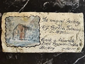 RJ Reynolds Tabak Historisches Sammlerstück - Original Baustein *SEHR SELTEN* - Bild 1 von 5
