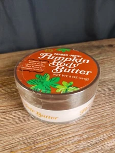 Neu versiegelt Trader Joe's Pumpkin Körperbutter 8 Oz Glas cremige Feuchtigkeitscreme - Bild 1 von 4