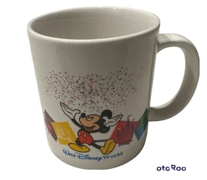 Walt Disney World 20 oz Ceramic Mug Mickey Mouse Comfetti Taffy - Picture 1 of 6