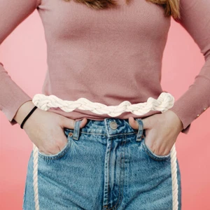 Braided Rope Belt Man Decorative Belts for Women Dresses Pastor - Picture 1 of 12