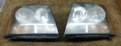 2007-2014 Chevrolet Suburban Avalanche Tahoe conjunto de carcaça de farol LH RH FABRICANTE DE EQUIPAMENTO ORIGINAL - Imagem 1 de 4