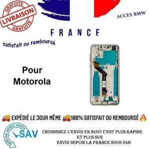 ✅ Ecran LCD et Vitre tactile Noir Avec Châssis Pour Motorola One (XT1941)✅ - Photo 1 sur 1