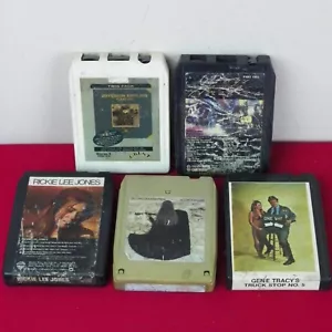 8 Tracks Lot 5 Jefferson Airplane Wings Over America Rickie Lee Jones - Imagen 1 de 2