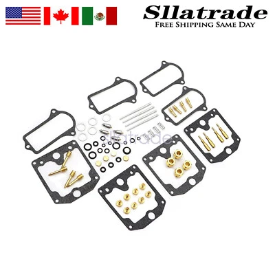 4x Carburetor Carb Rebuild REPAIR Kit for Kawasaki KZ1000C	Police 1977-1981 - Image 1 of 4