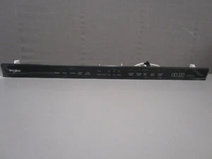 Whirlpool Dishwasher Control Panel, Black **NEW** W11093320 W11157079 ASMN - Picture 1 of 19