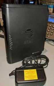 AT&T MOTOROLA Arris NVG510 U-verse Modem WiFi Router With Adapter - Picture 1 of 3