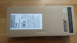 2022 GENUINE EPSON LIGHT BLACK INK T5967 STYLUS PRO 7900 9900 7890 9890 SEALED - Picture 1 of 1