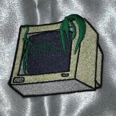 CTRL SZA Album Iron On Embroidery Patch