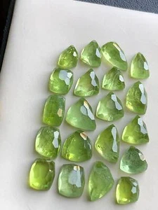 Peridot rose cut lot 54 carats - Picture 1 of 9
