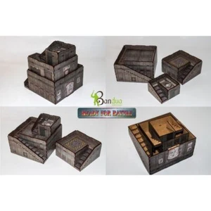 Paisaje de terreno infinito Bandua Wargames Q-Building GAMMA (Listo para la batalla) - Imagen 1 de 7